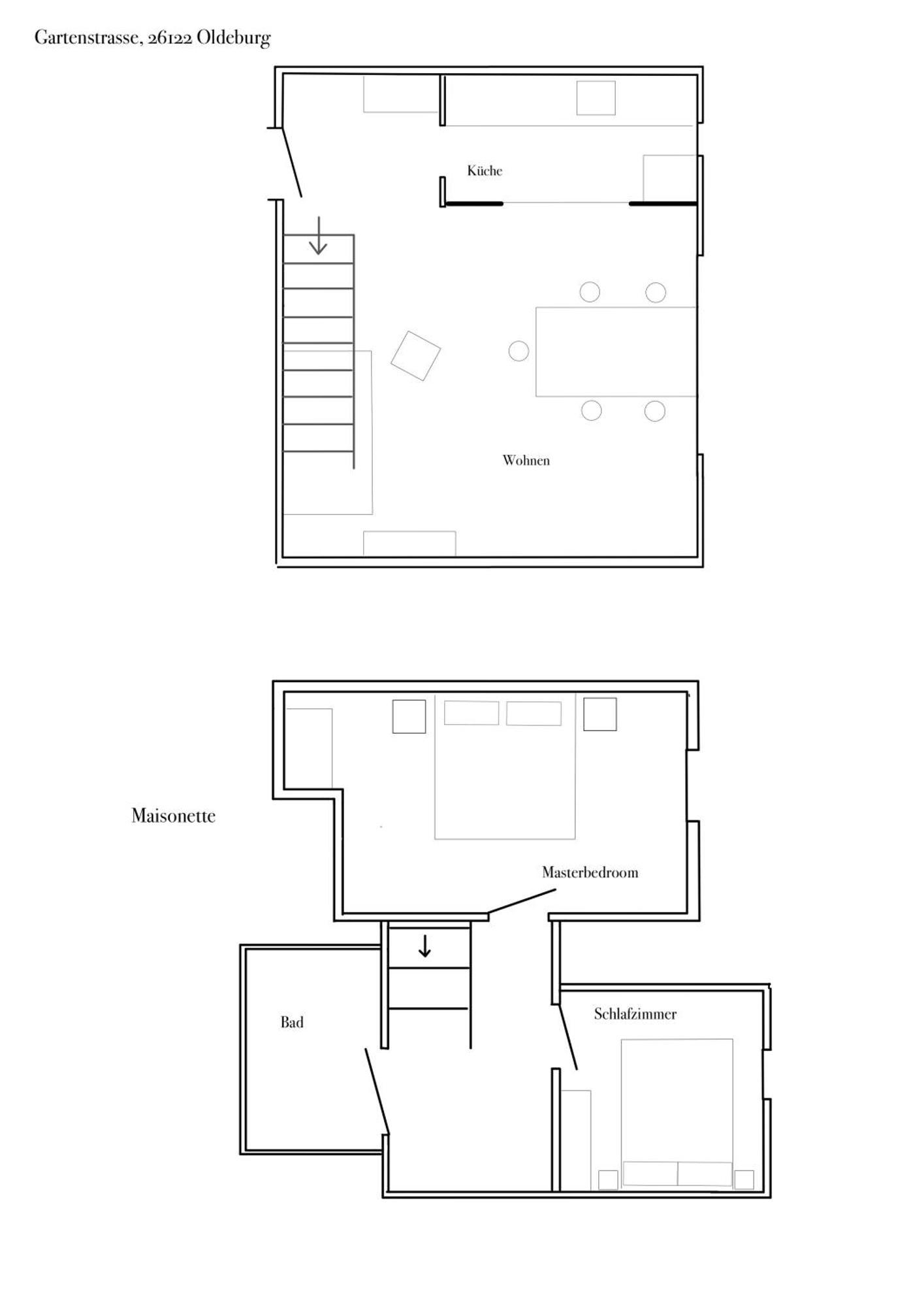 Apt Prinz Leopold - Zentral - Zimmerprinzen โอลเดนบวร์ก ภายนอก รูปภาพ